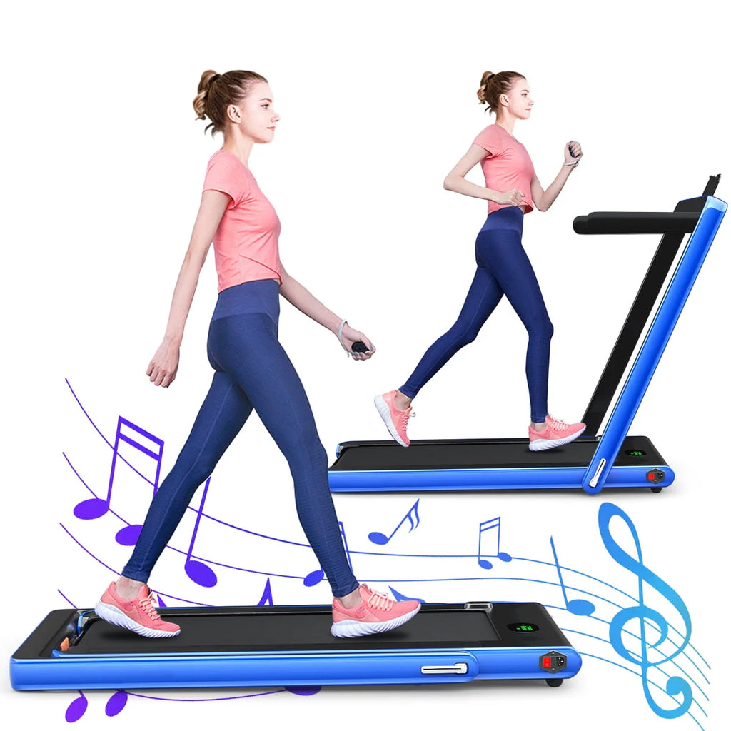 Folding Motorized Electric Treadmill H2514