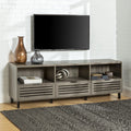 Slate Grey 3-Drawer TV Stand O592380