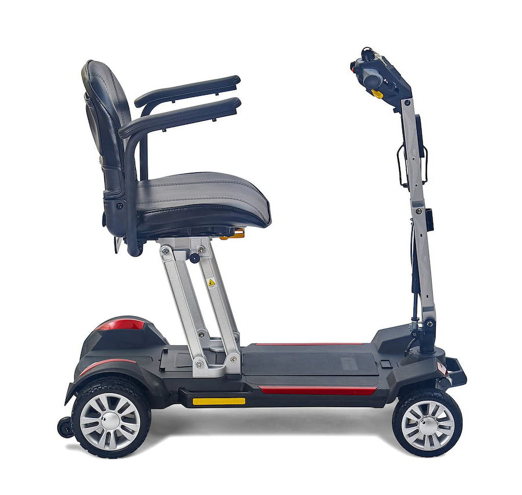 Red Fold-Flat Lightweight Lithium Battery Mobility Scooter R997