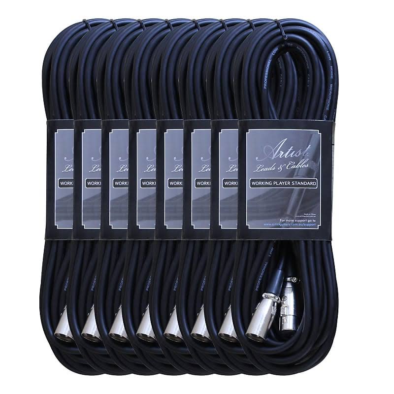 45ft Mic Cable XLR-XLR 8 Pack C498068