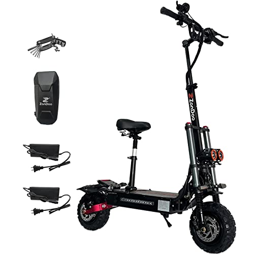 Adjustable Electric Scooter Seat with Shock Absorbers A39377