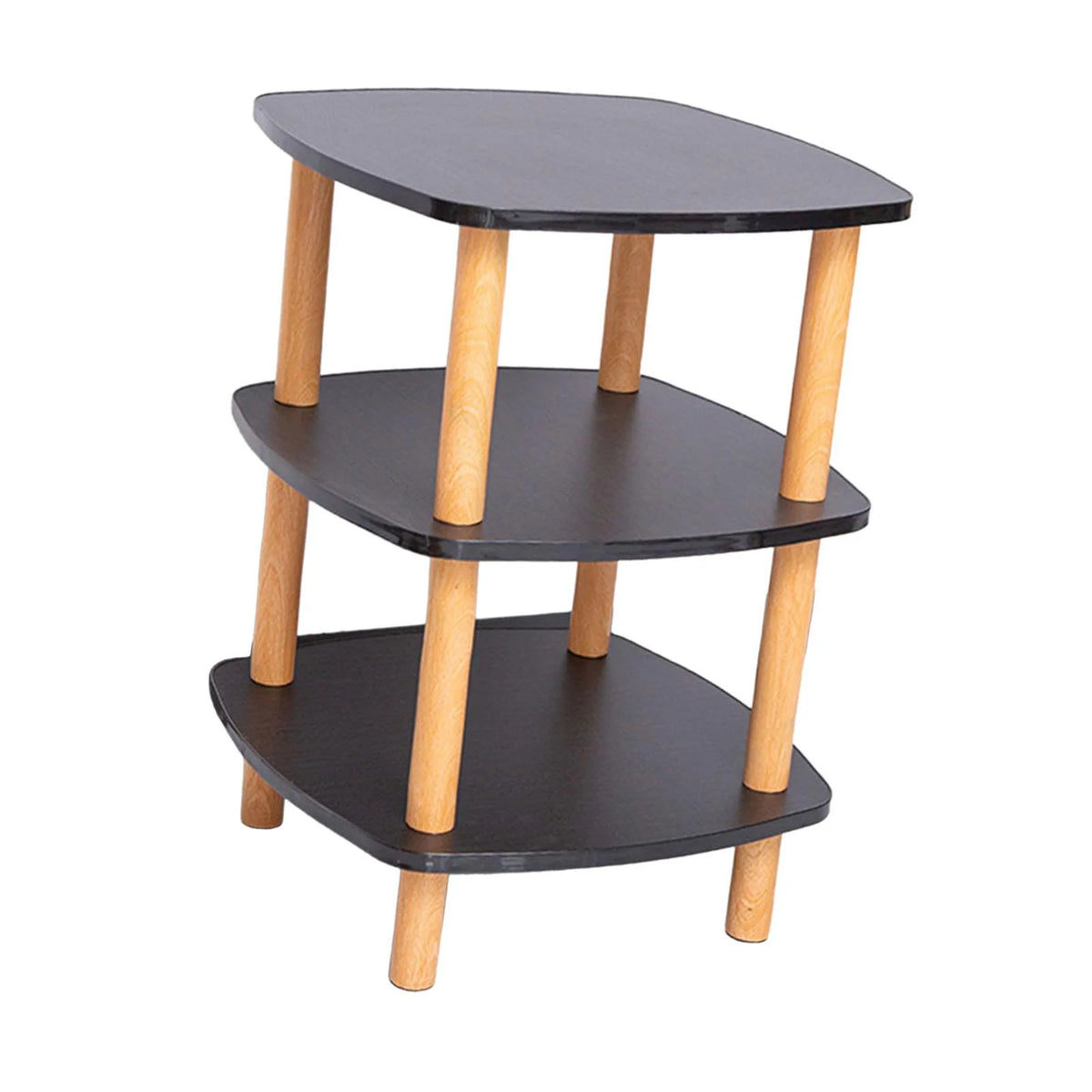Black 3 Tier Side Table Q952019