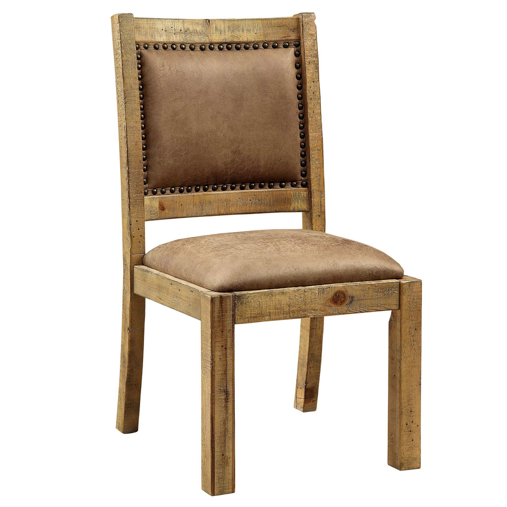 Rustic Oak 6-Piece Dining Set Q6793