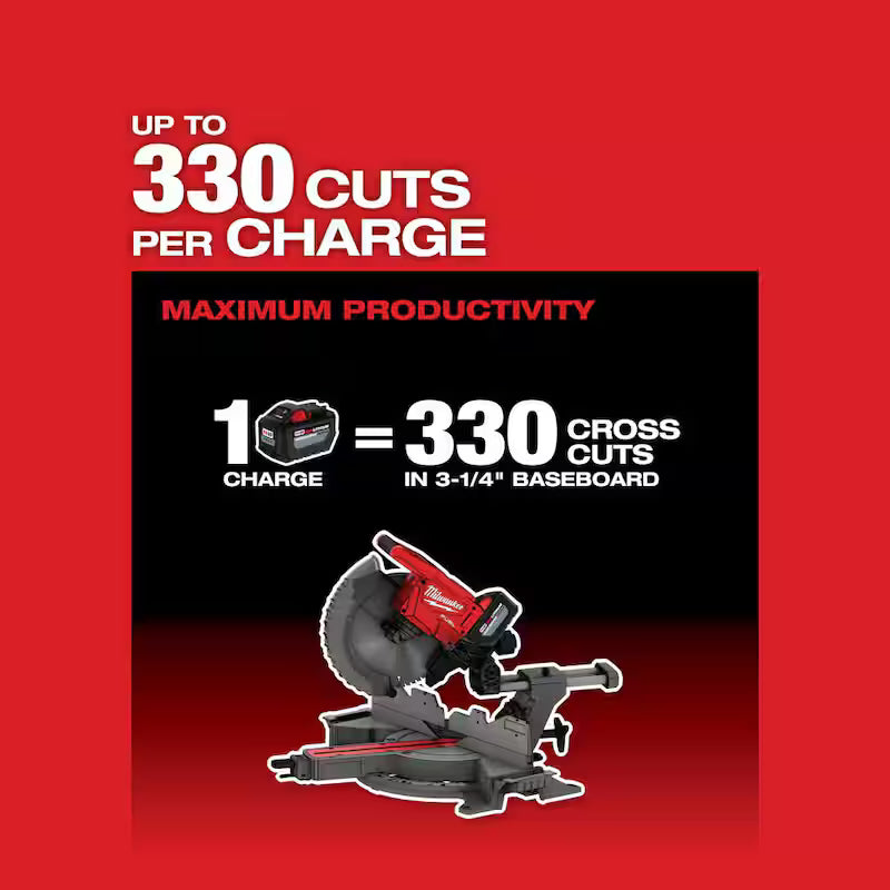 18V Lithium-Ion Brushless Cordless Dual Bevel Sliding Compound Miter Saw G14627