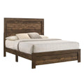 Queen Panel Bed in Walnut X7198