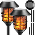 Solar Pathway Flame Lights 2 Packs F149588