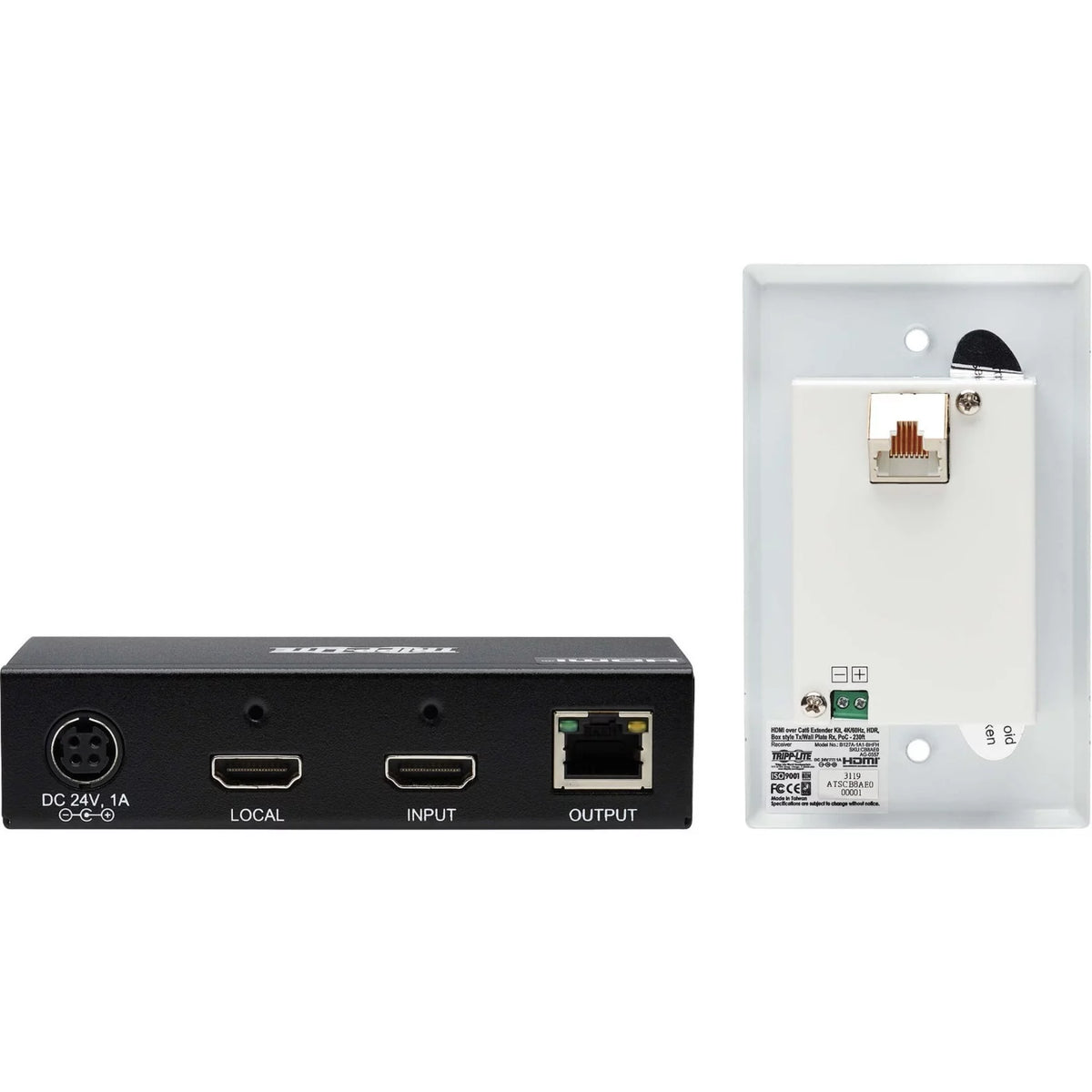 HDMI Over Cat6 Extender Kit, 4k 60 Hz, 230 Ft E9952