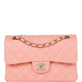 Pink Lambskin Classic Flap Bag F857290