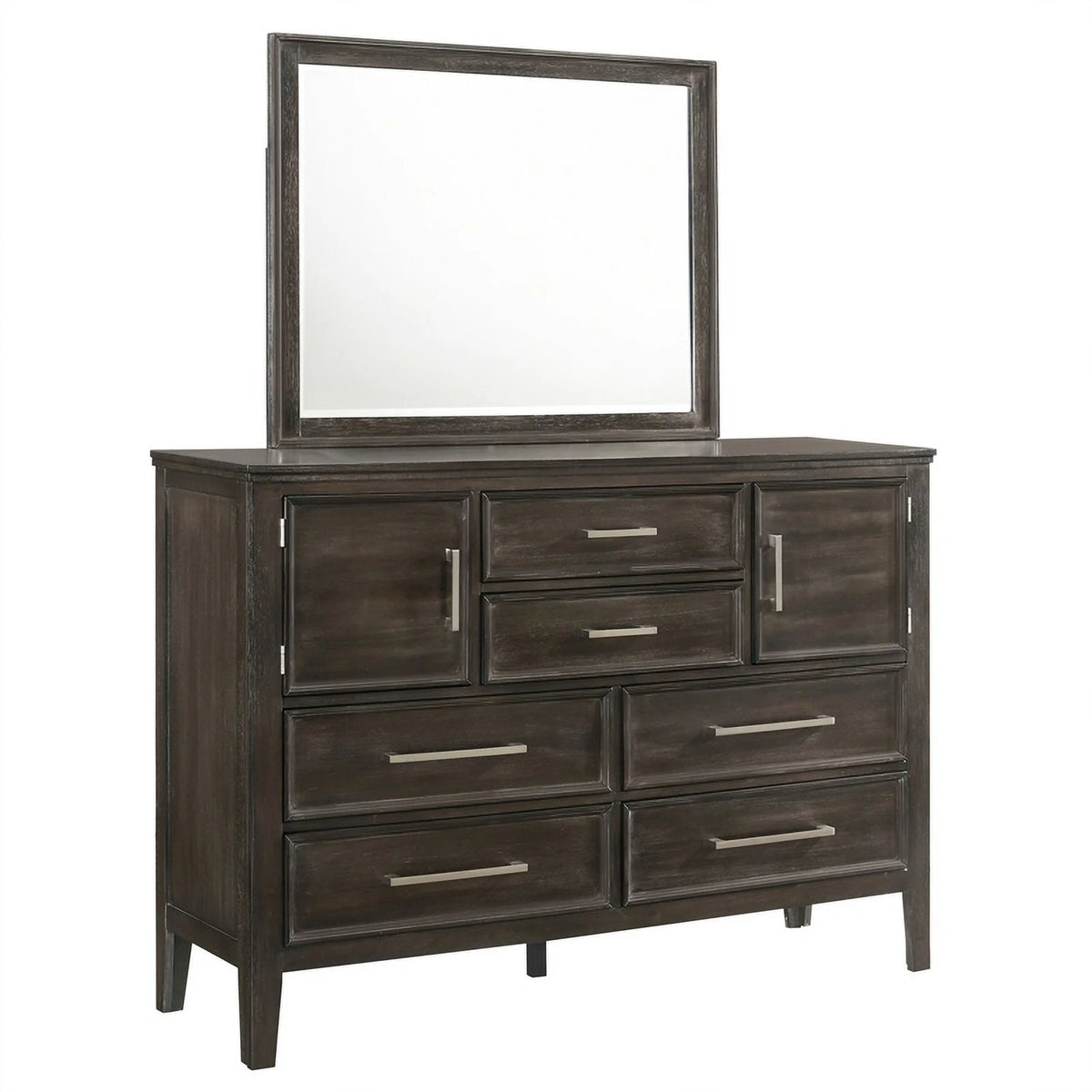 4-Piece Wood Queen Bedroom Set with Nightstand X815