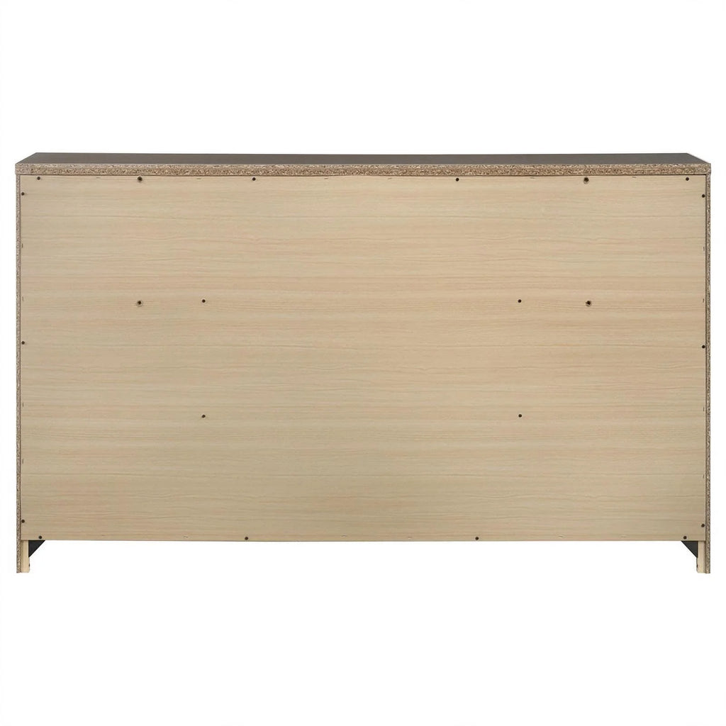 6 Drawer Wood Dresser R486