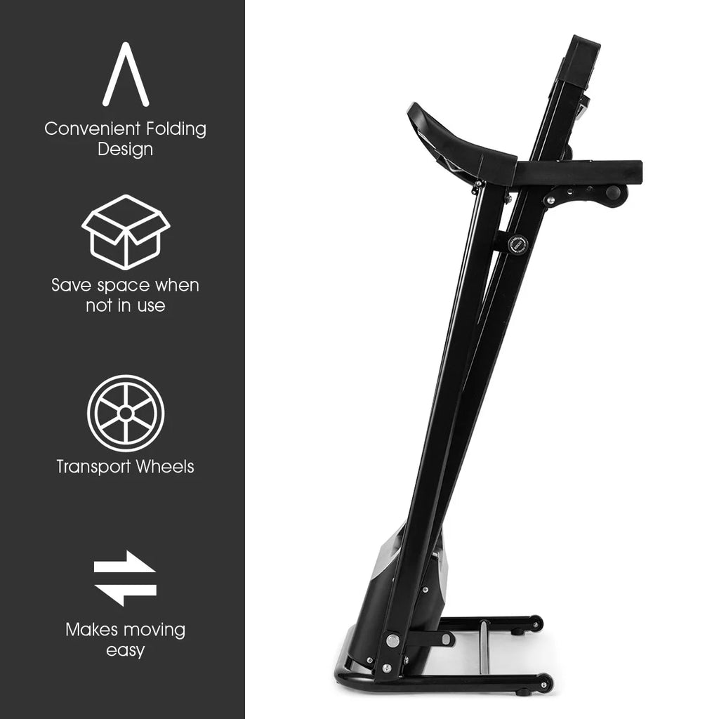 1.0HP Folding Electric Treadmill F8537