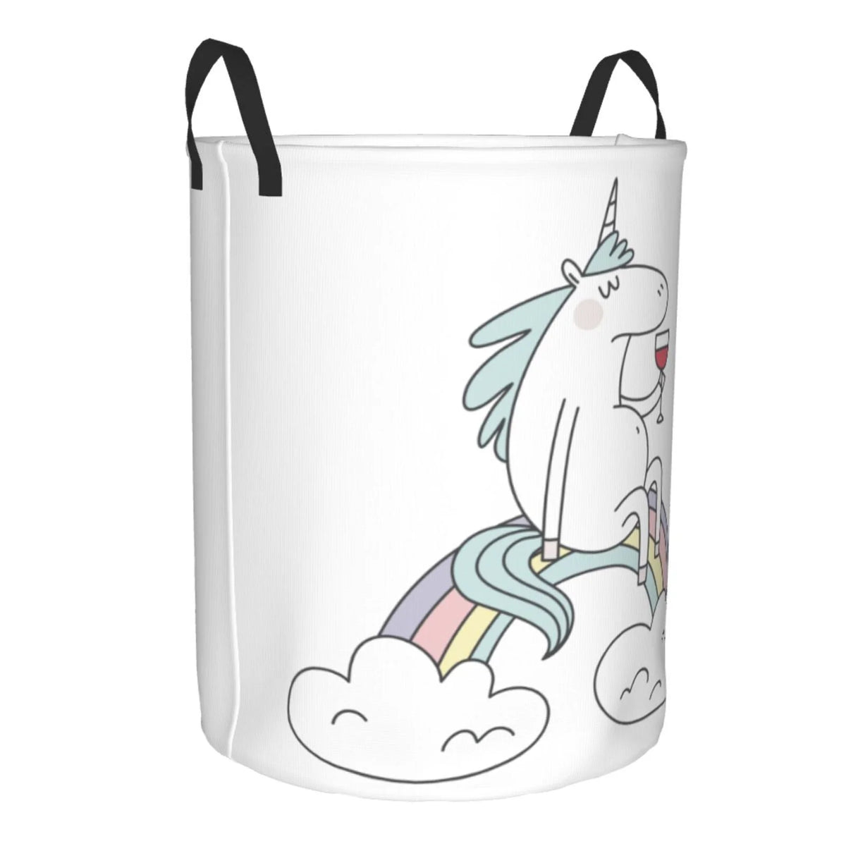 Waterproof Foldable Laundry Hamper with Handles J286129