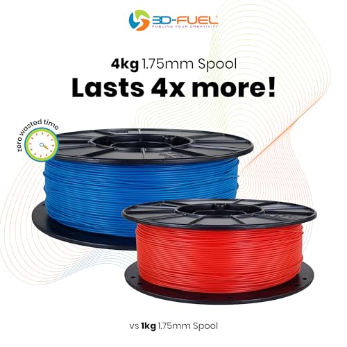 PLA+ 3D Filament 1.75mm 1 kg Midnight Black T2063