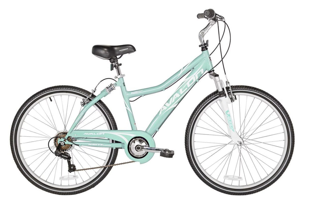 26 In. Purple Full Suspension Hybrid Bike E4329