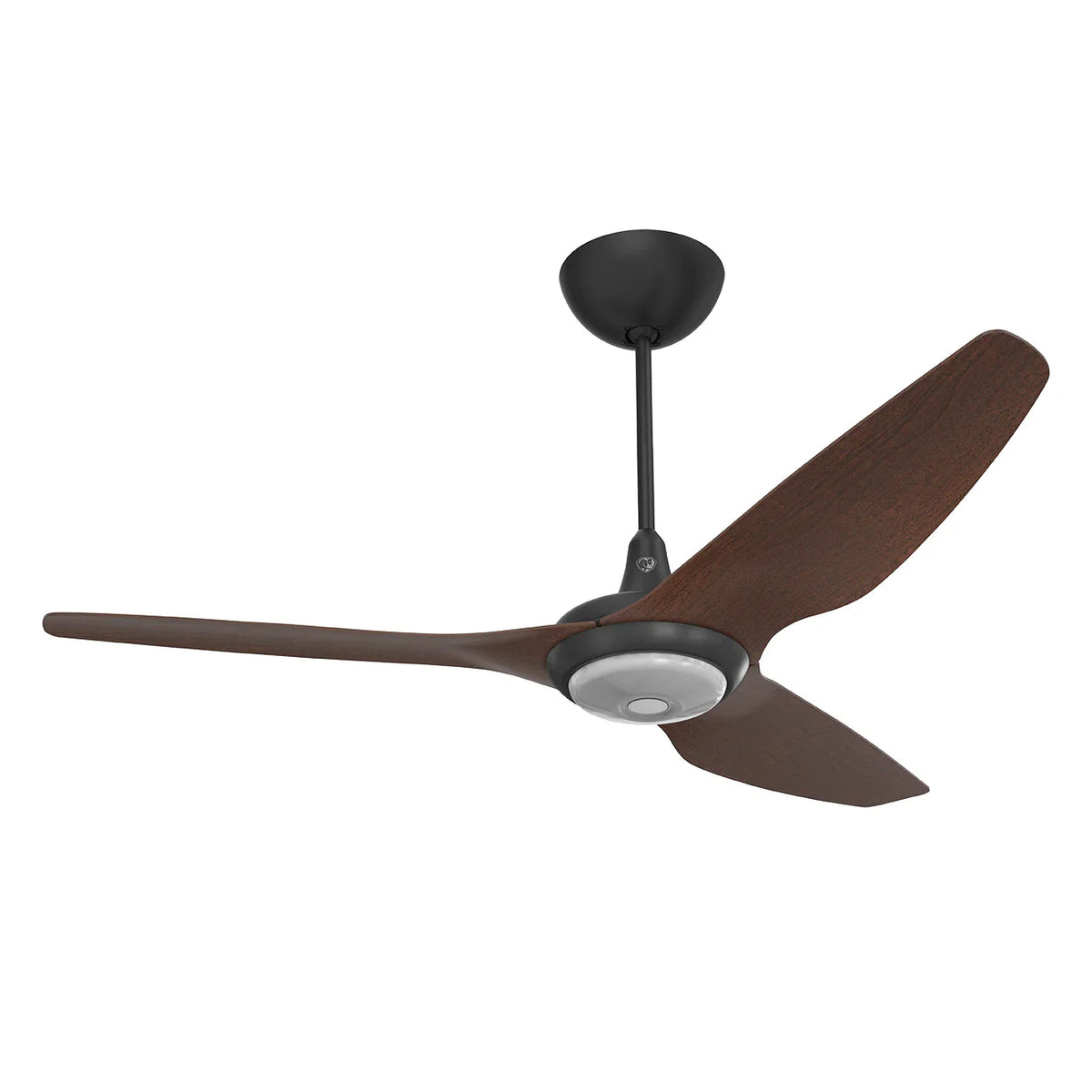 60 Ceiling Fan with Cocoa Aluminum Blades and Black Finish A1843