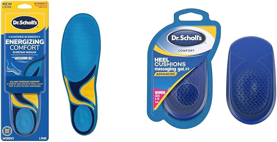 Insoles Size 6-10 with Heel Cushions Size 6-10 R627