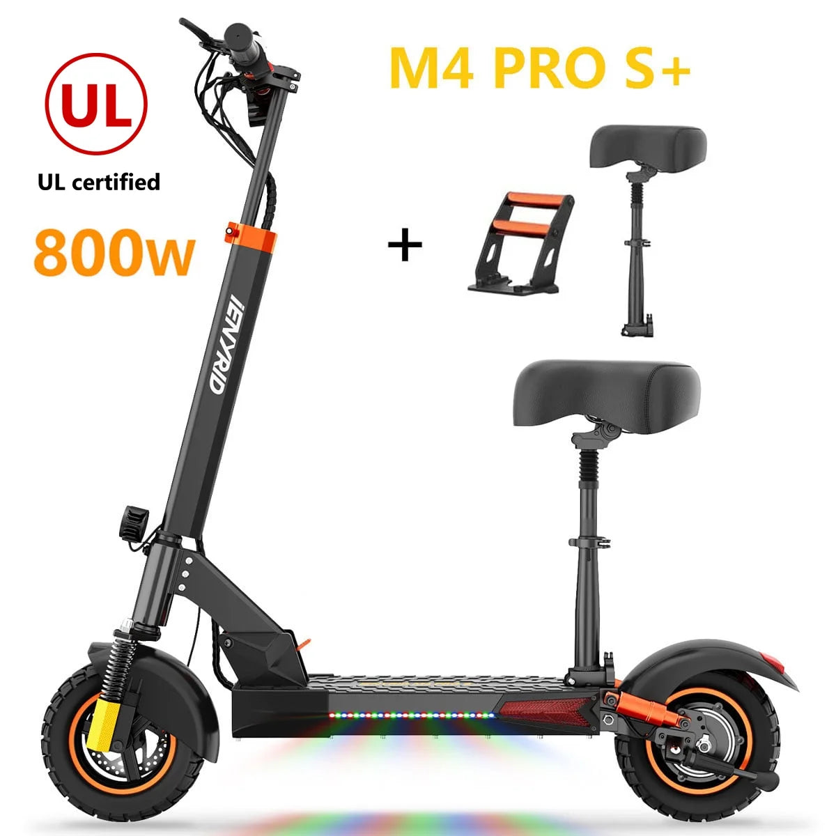 800W Folding Electric Scooter with Seat K71739