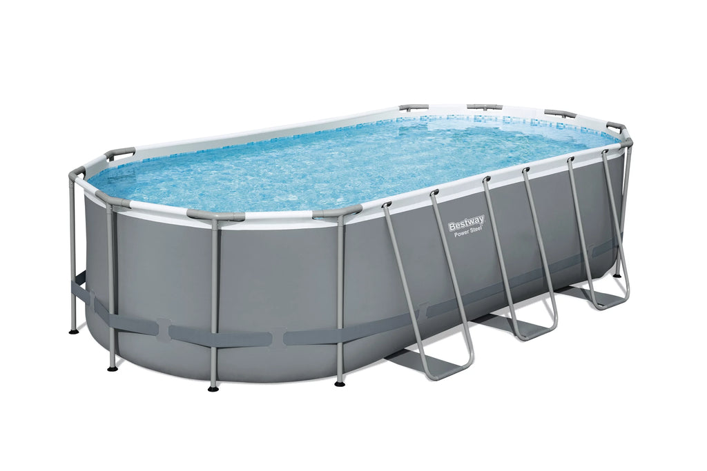 18' x 9' x 48'' Oval Above Ground Pool Set E159