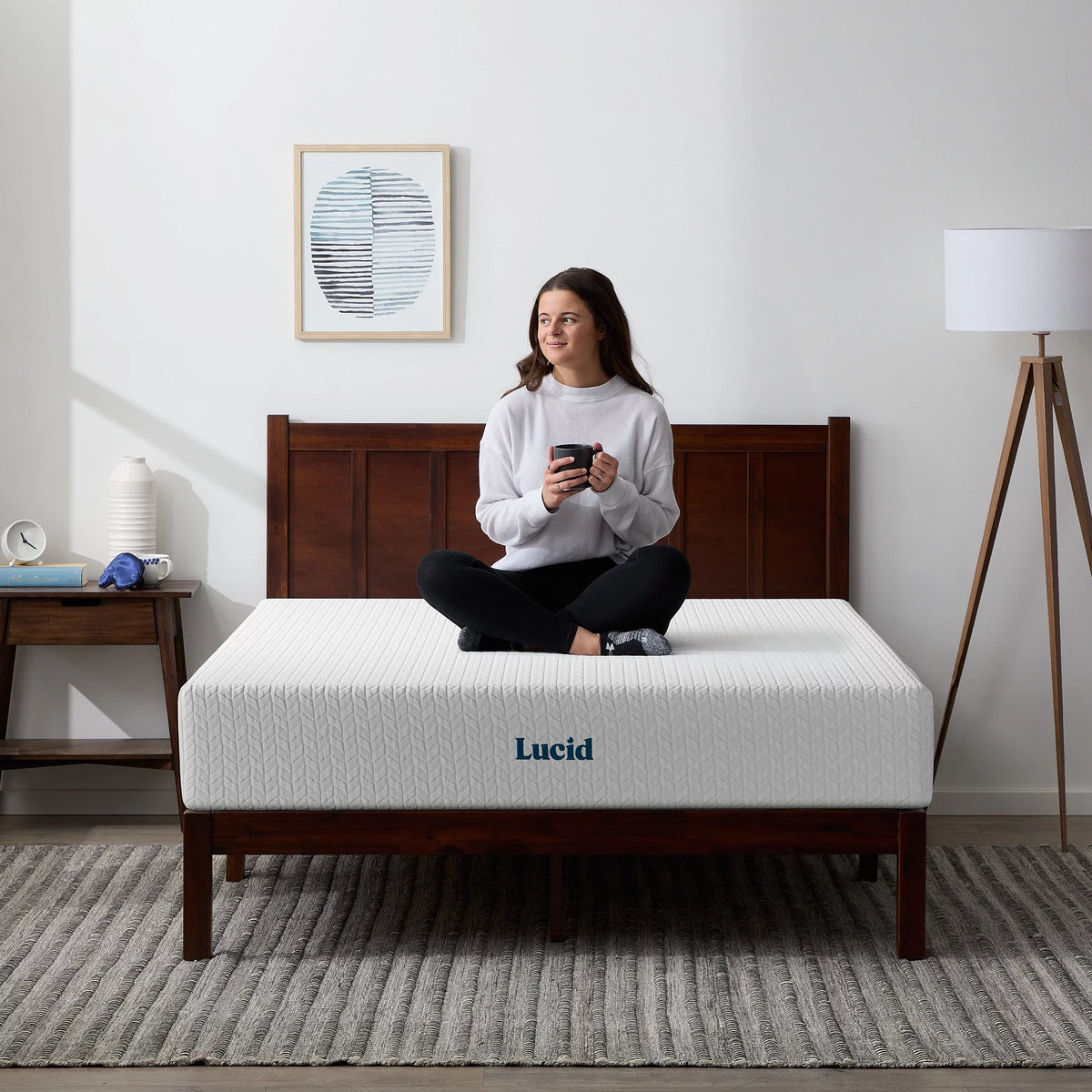 10 Gel Memory Foam Mattress Queen I572