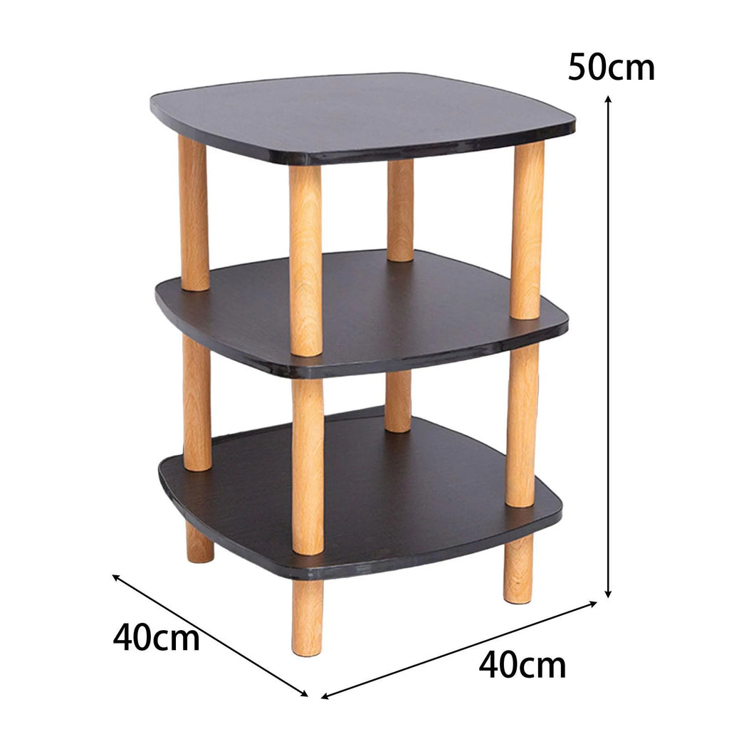Black 3 Tier Side Table Q952019