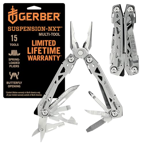 15-in-1 Stainless Steel Multi Tool with Pocket Knife and Pliers T697