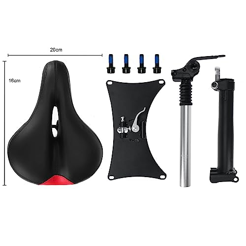 Adjustable Electric Scooter Seat with Shock Absorbers A39377