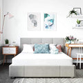 Queen White 10-Inch Gel Memory Foam Mattress W61853
