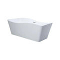67'' White Free Standing Bathtub J1004