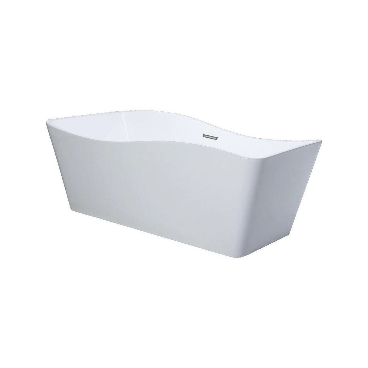 67'' White Free Standing Bathtub J1004