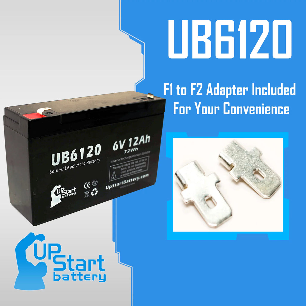 6V 12Ah Sealed Lead Acid Battery P536780