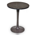Black Marble Top Accent Table W76306