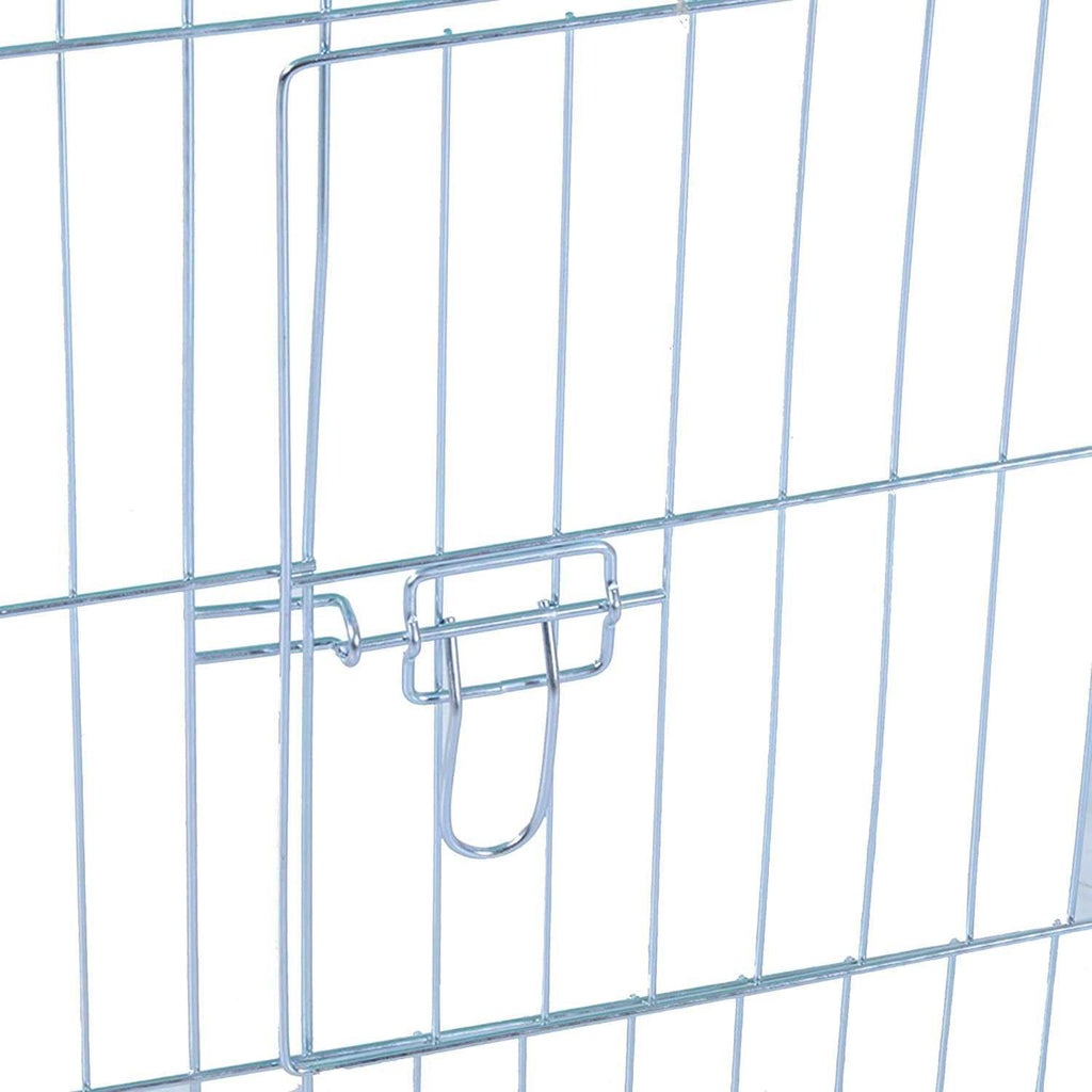 Large Galvanized Steel Outdoor Pet Hutch Enclosure S900308