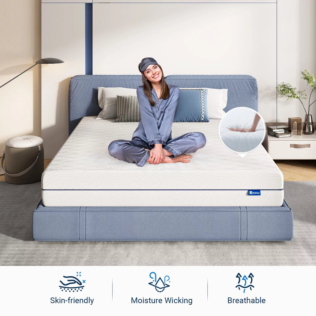 8 inch Gel Memory Foam Twin Size Mattress P313