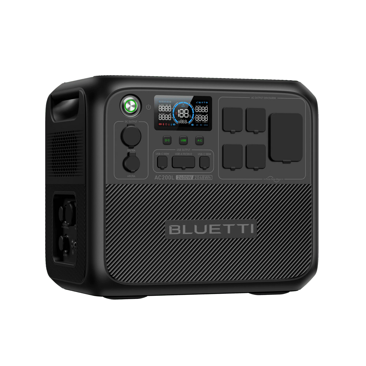 2048Wh 2400W Portable Generator C963