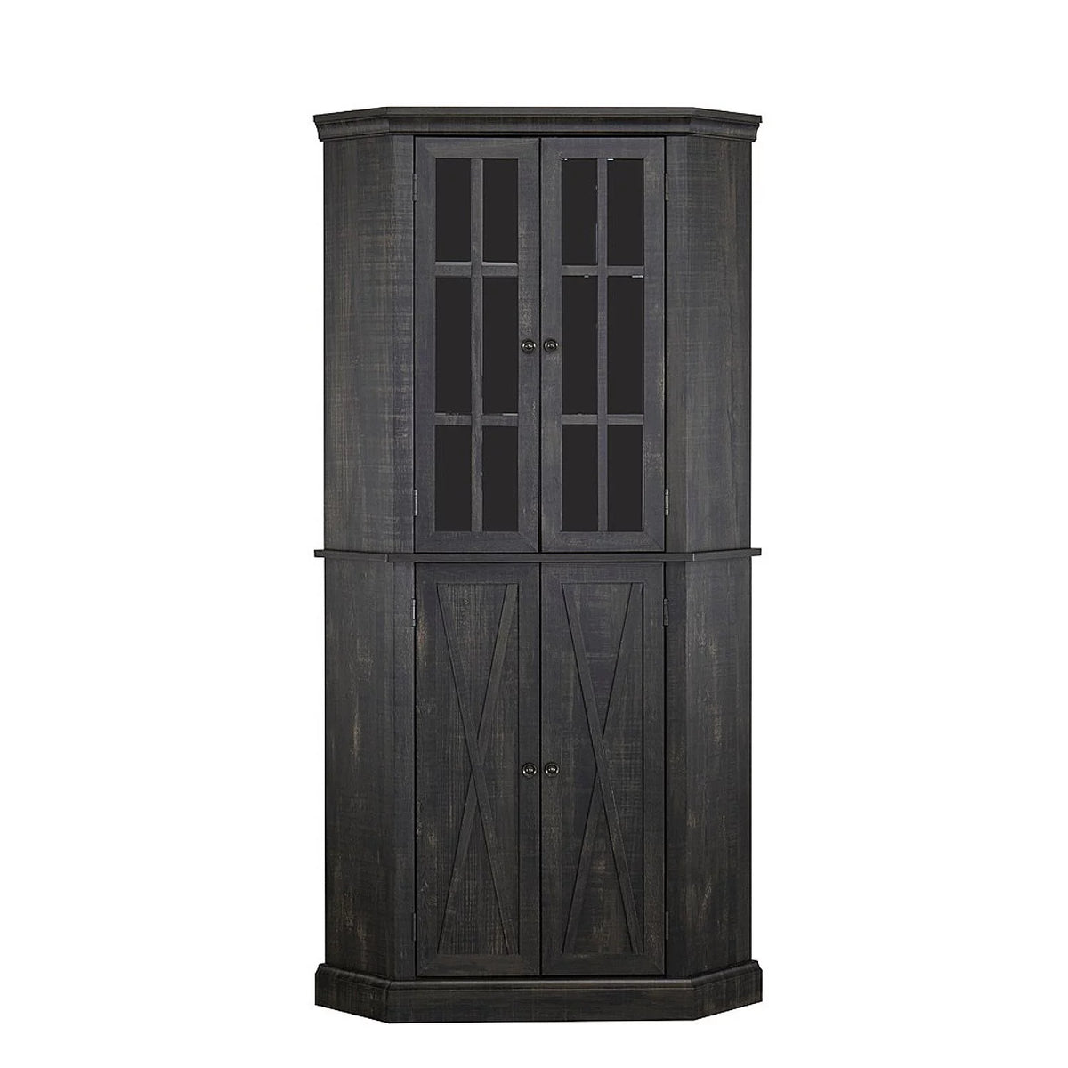 Charcoal Corner Cabinet C194