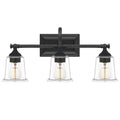 3 Light Earth Black Bath Light N288