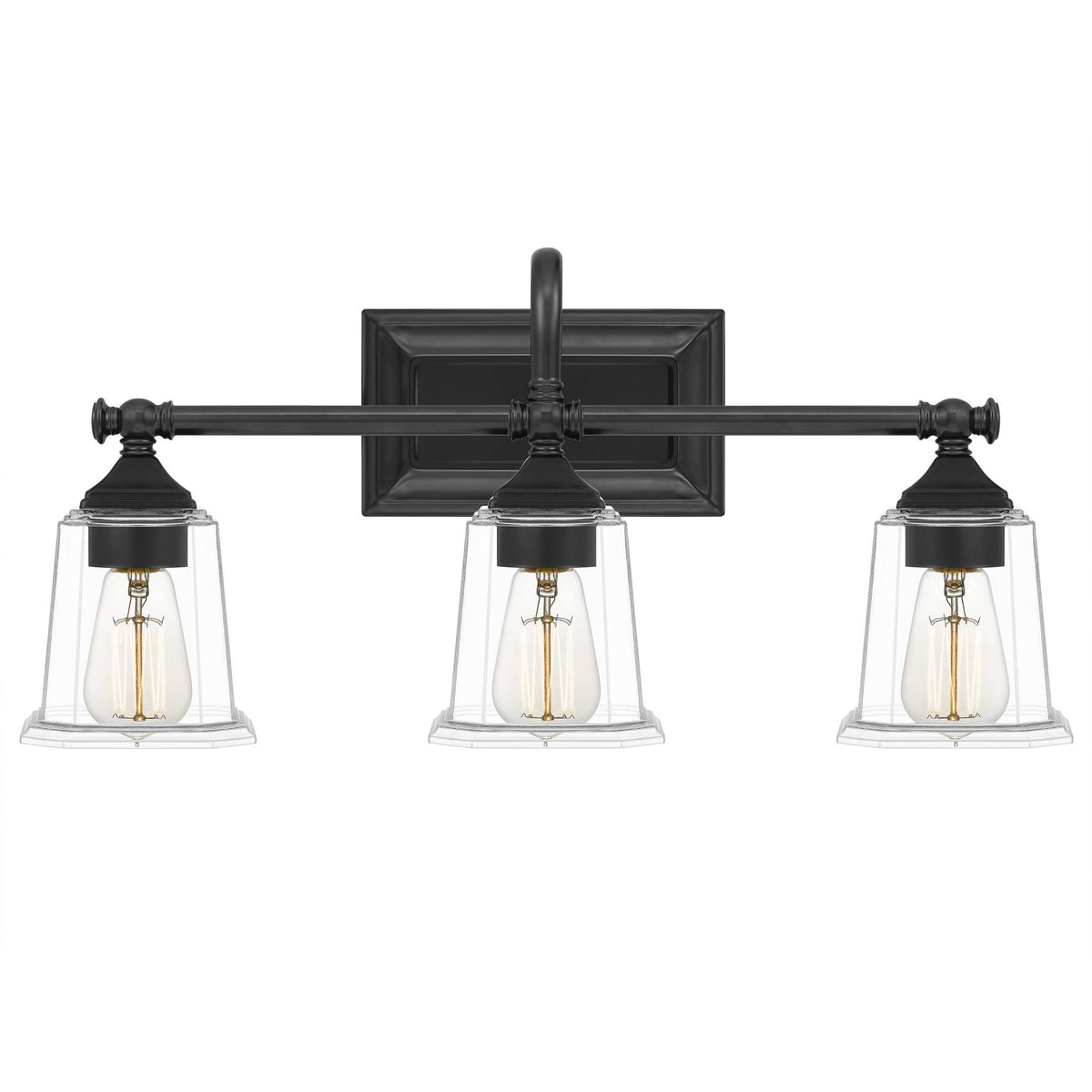 3 Light Earth Black Bath Light N288