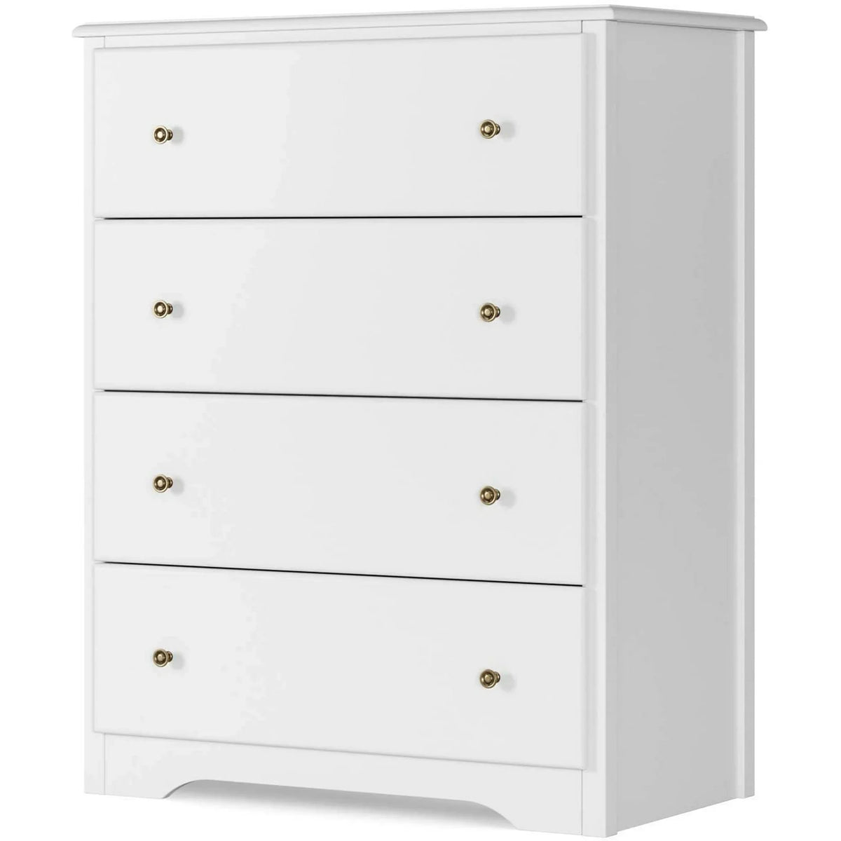 White 4 Drawer Dresser Y665