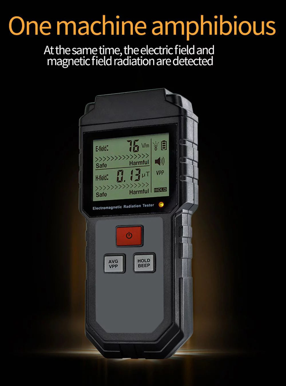 High Precision EMF Meter Electromagnetic Radiation Tester Digital Display S9967