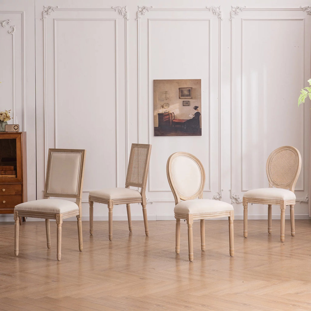 Dining Chairs Set of 2 Solid Wood Frame G3803