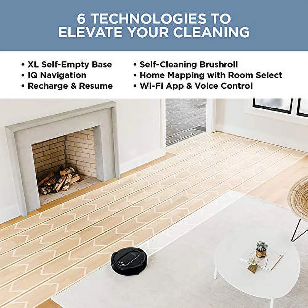 Robot Vacuum with Self-Empty Base L573