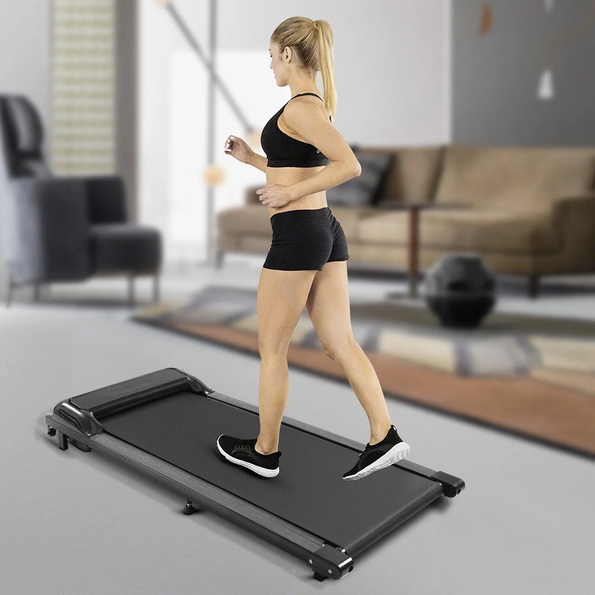 2.25HP 2 in 1 Under Desk Electric Treadmill B1829