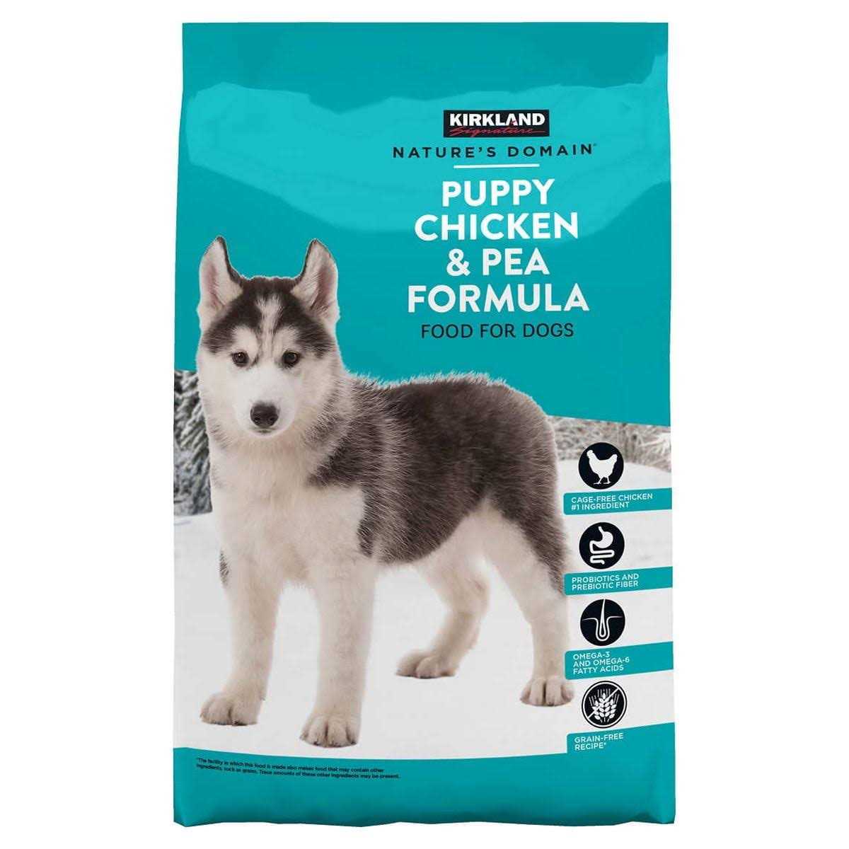 Chicken & Pea Puppy Formula Dog Food 20 lb L406