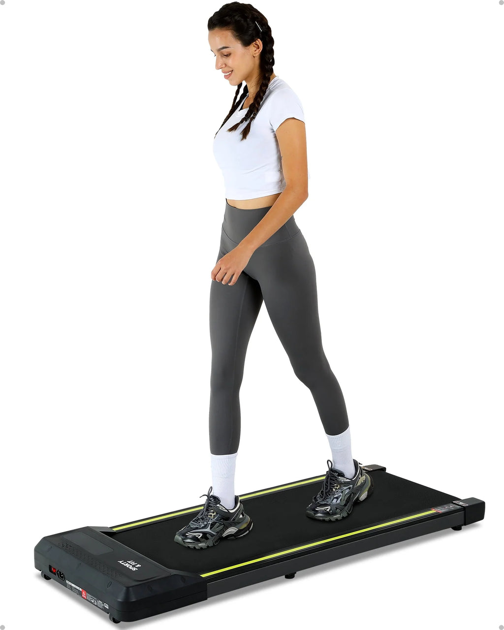 Portable Under Desk Treadmill with Remote Control, Grey X556