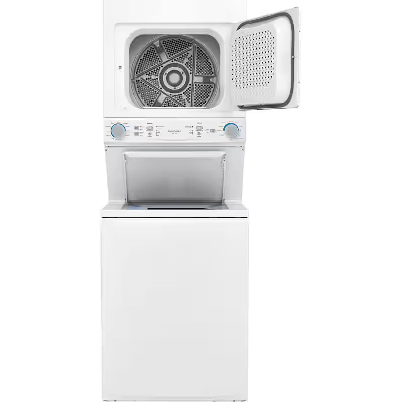 White Washer and Electric Dryer Combo with Quick Wash & Dry Cycle J895425