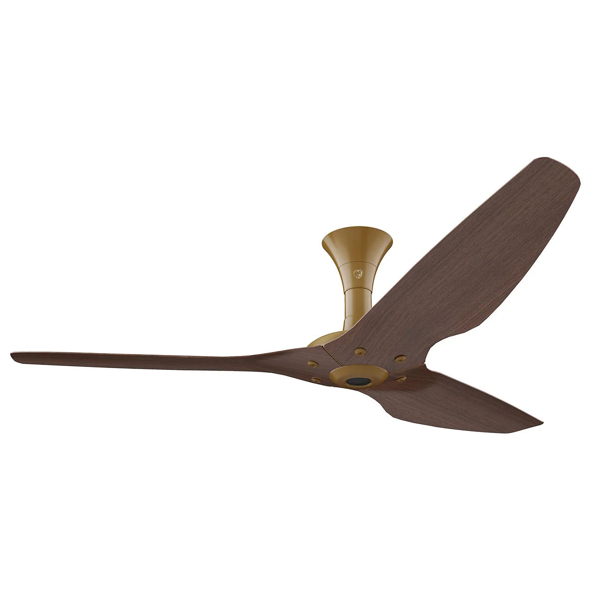 60 Ceiling Fan with Cocoa Bamboo Blades and Gold Finish C131548