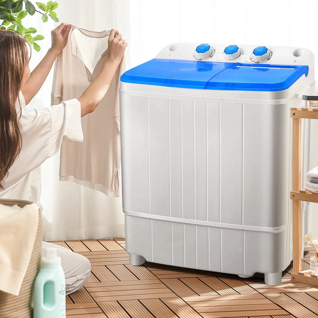 11lbs Washer & 6.6lbs Spin Dryer Combo Washing Machine L795
