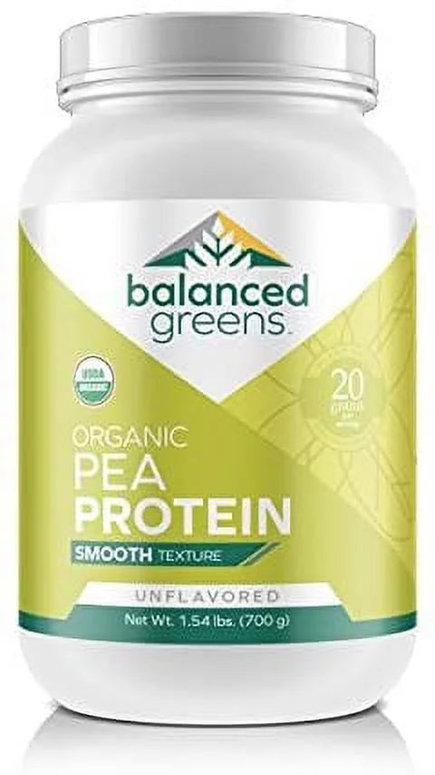 Unflavored Organic Plant Based Pea Protein Powder Z792391
