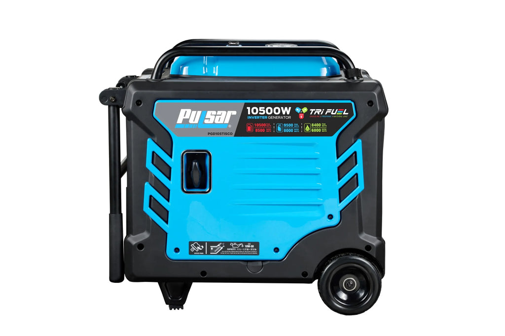 10,500-Watt Tri-Fuel Portable Inverter Generator R7029
