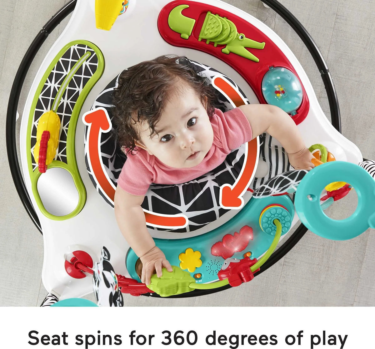 Baby Bouncer Activity Center with Music and Lights T3398